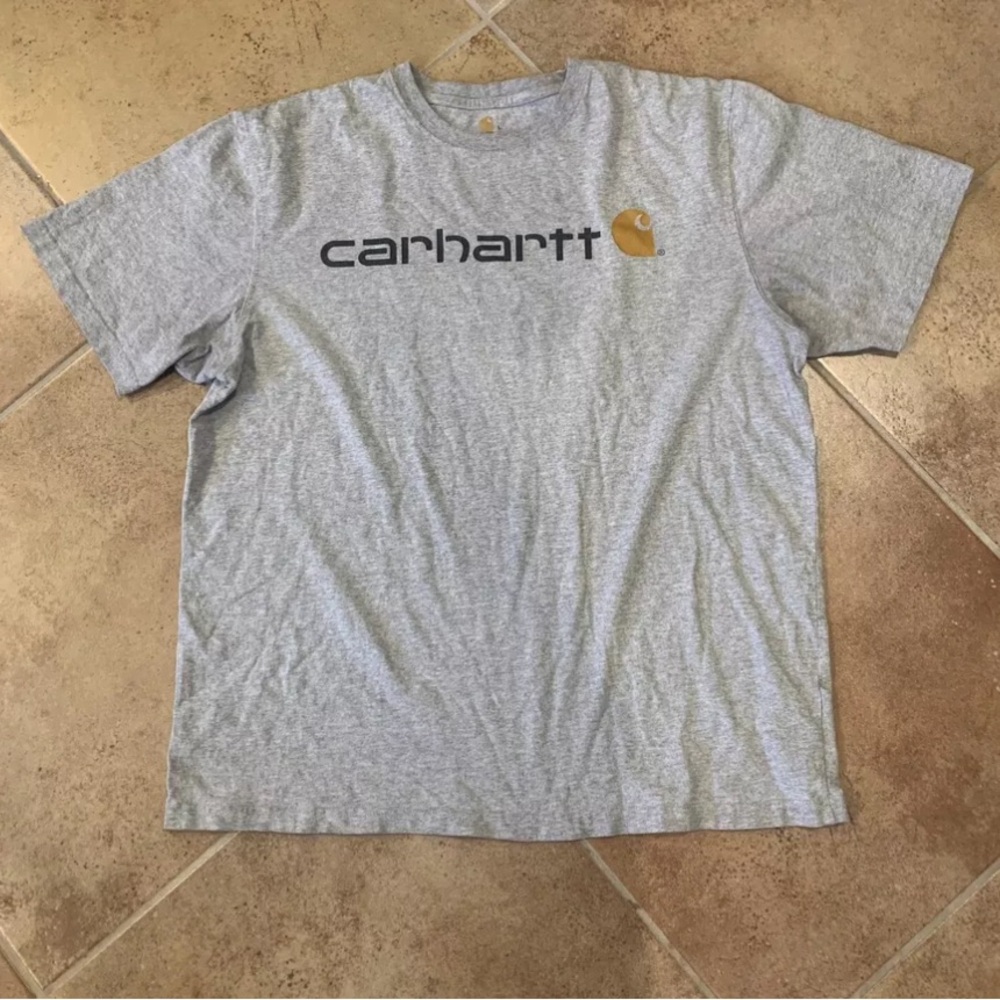 Large carhartt tshirt gray